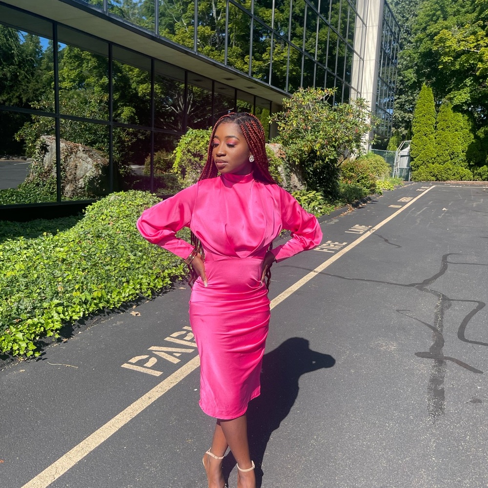 Elegant Pink Dress